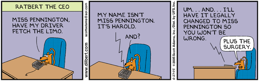 Dilbert Cartoon